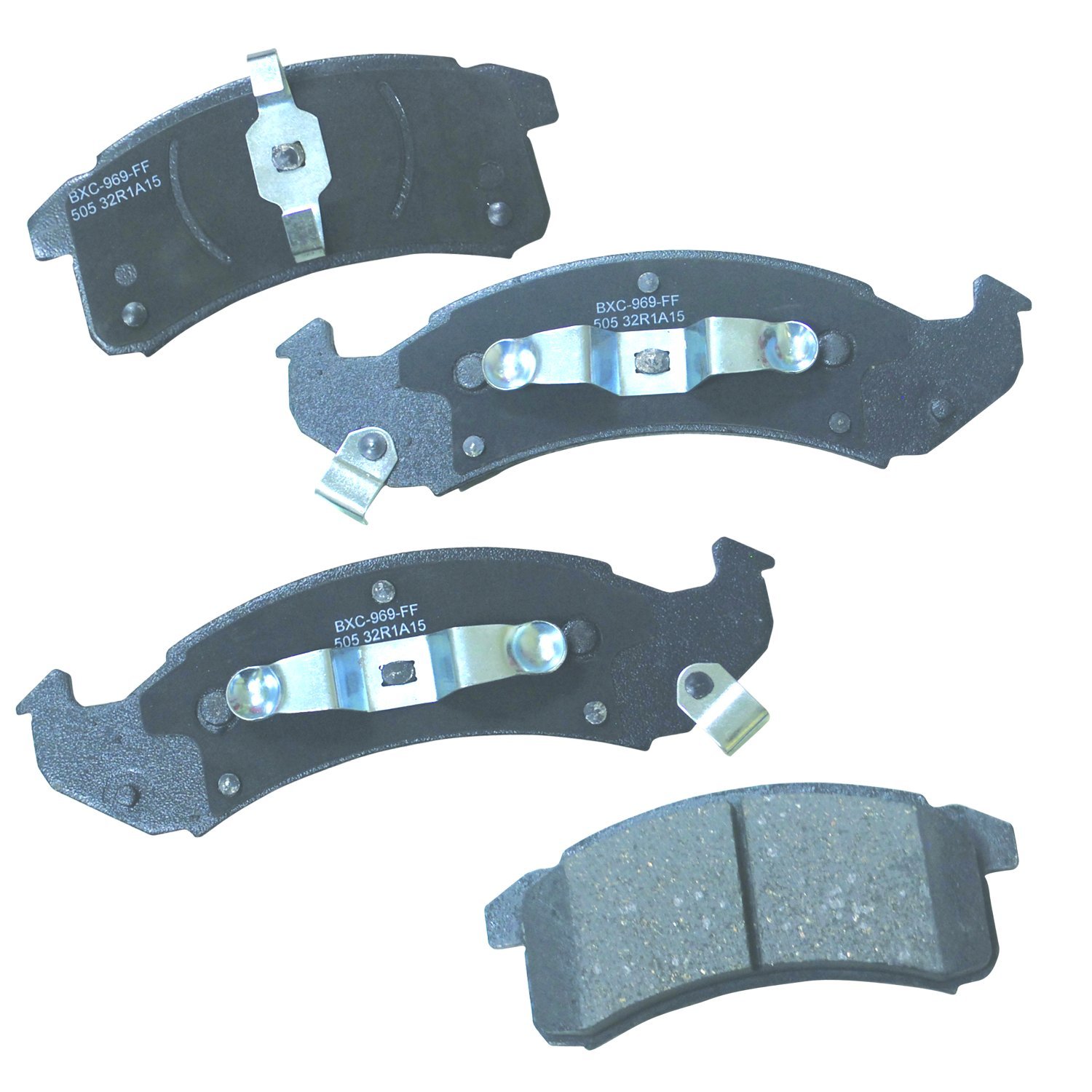 Bendix Premium SBC505 Front Brake Pads for LeSabre,Park Avenue,Riviera,Cadillac 60 Special,Allante,Commercial Chassis,DeVille,Eldorado,Fleetwood,Seville,Camaro,Lumina APV,Olds88,98,Silhouette,Toronado