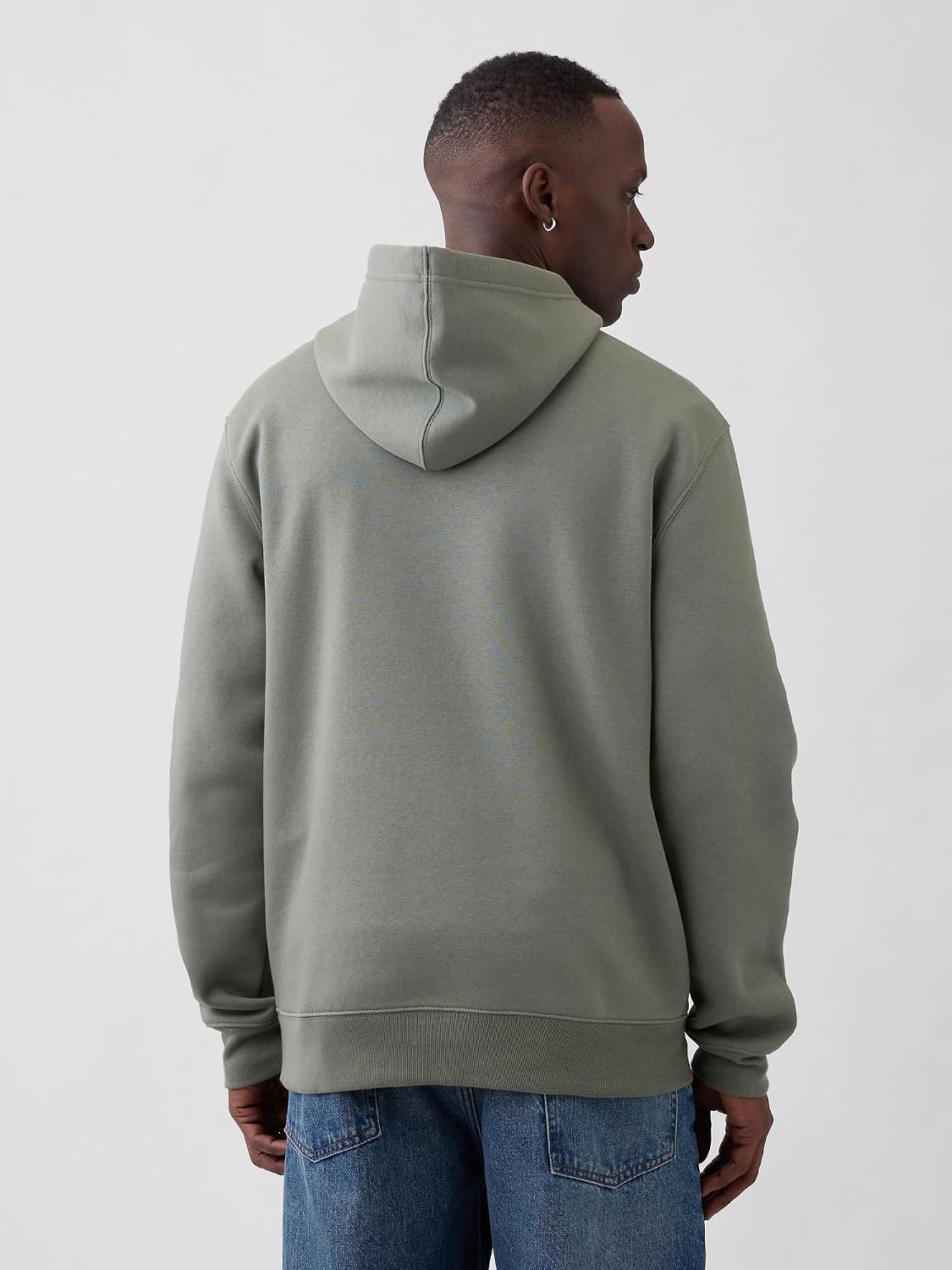 GAP mens Heritage Logo Pullover Hoodie