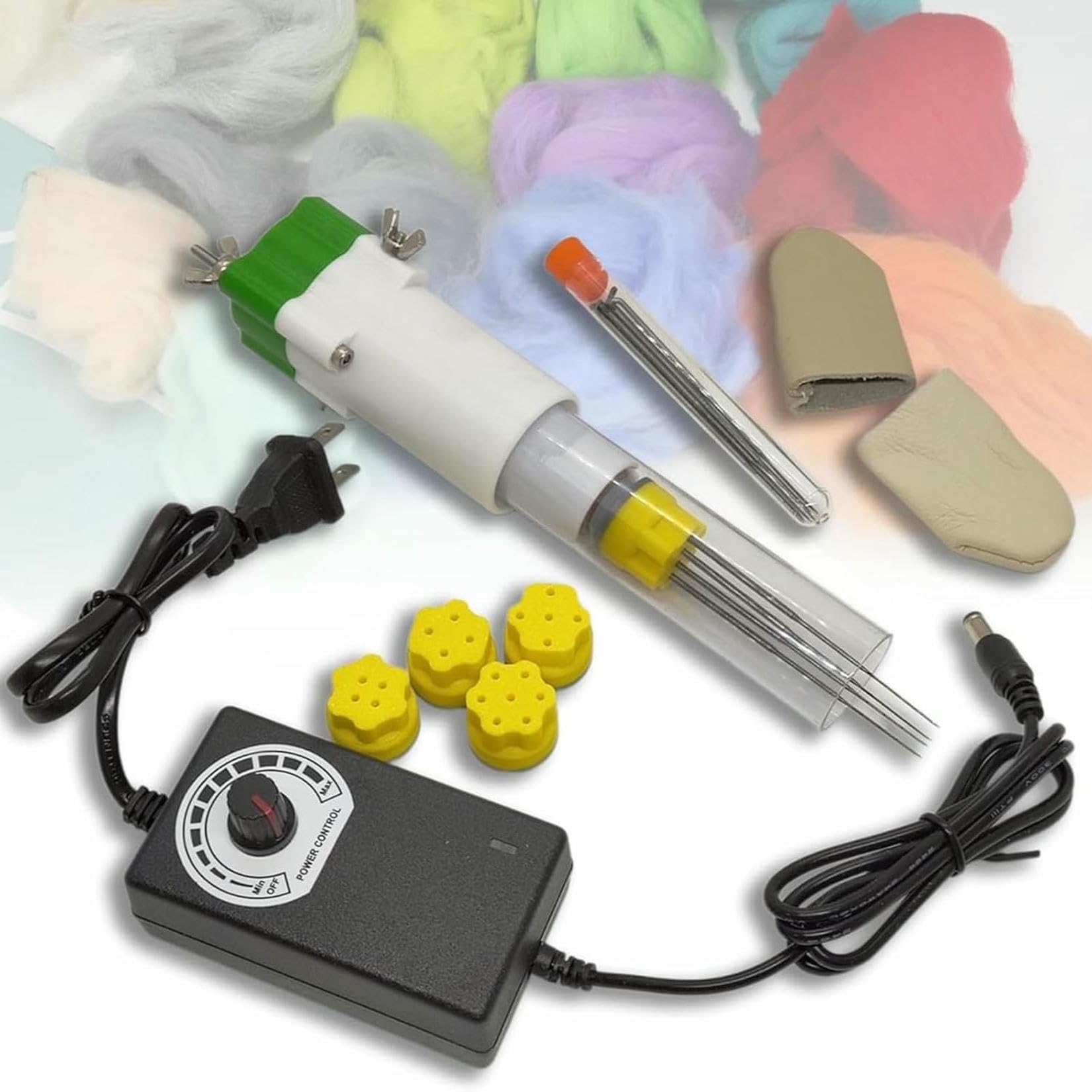 Moteur remplacé pour feutrer sans fatigue avec les outils de style punch