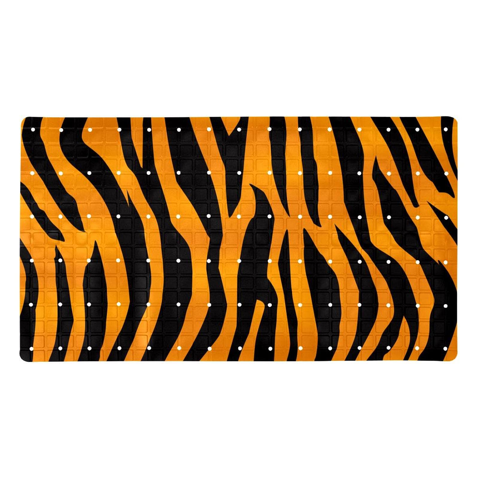 Tapis de salle de bain grain de tigre pour sécuriser la douche des enfants