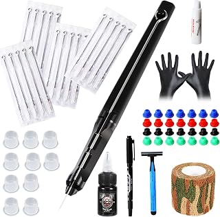 Hand Stick and Poke Tattoo Kit, Artist Tattoo Kit ,Home Tattoo Kit ,DIY Tattoo Supply for Tattoo Lover ,Tatttoo Needle Accessories, for Tattoo Makeup Supplies
