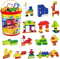 burgkidz Nagy Építőkockák Kreatív Játék 2-5 Éves Gyerekeknek STEM Fejlesztő Játék - 214 pcs. 3