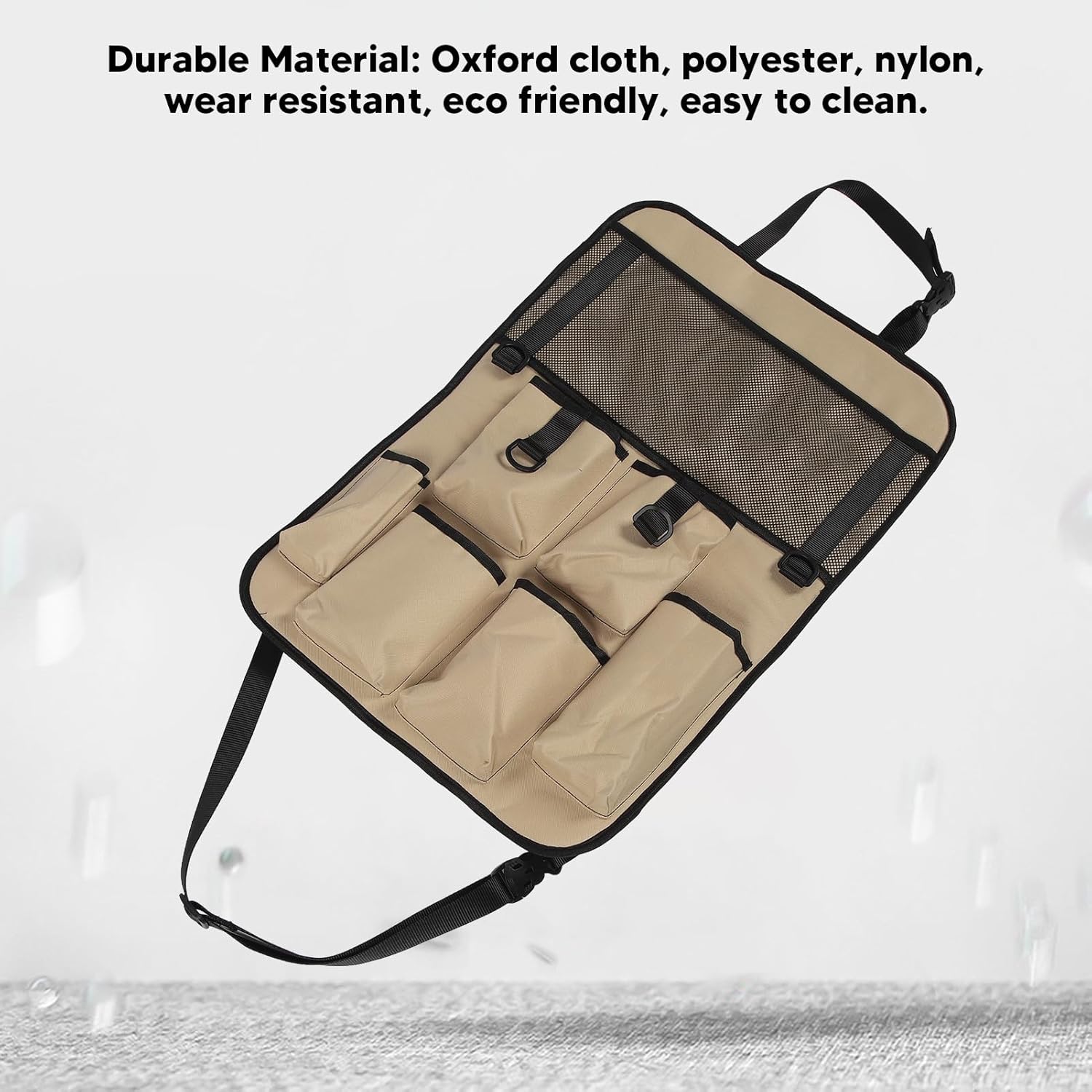 Backseat Car Organizer, Car Seat Storage Organizer, Multiple Pockets Car Storage Organizer, Large Capacity Easy Hanging Car Organizer, for Car Truck Travel