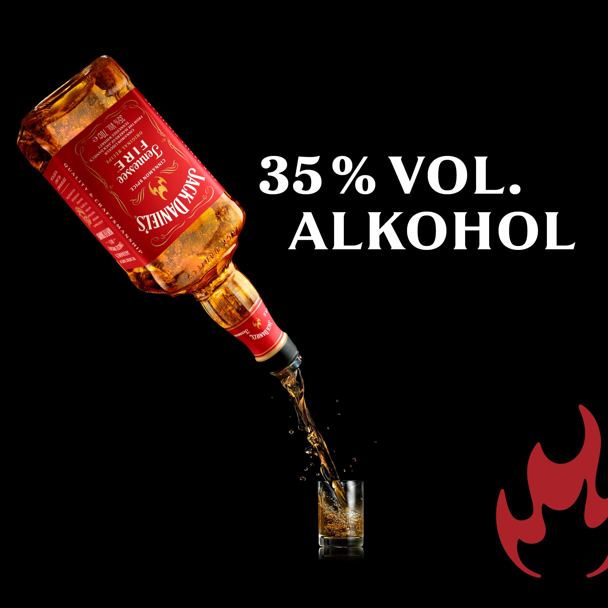Jack Daniel's Tennessee Fire, Tennessee Whiskey, A Hot and Spicy