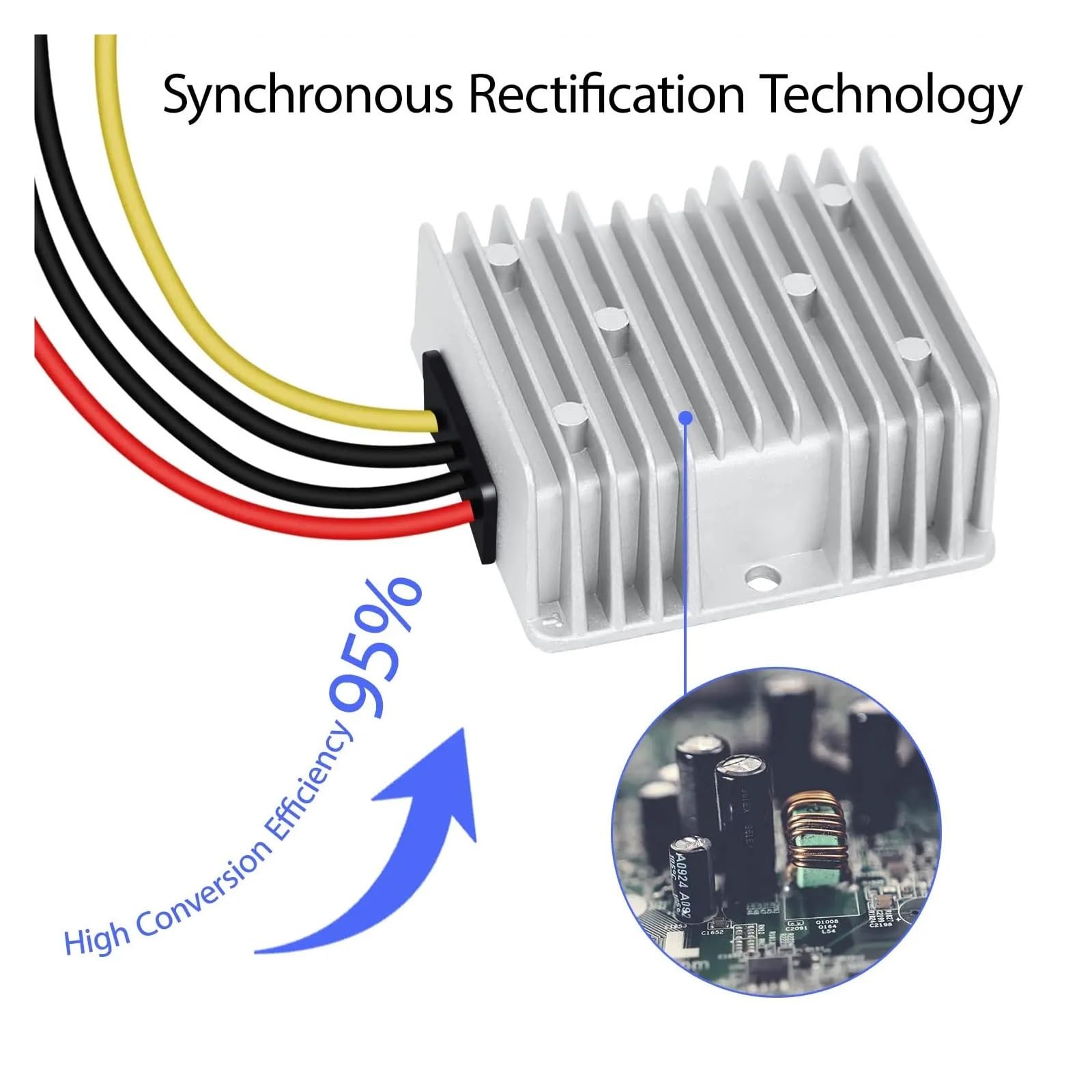DC 24v to 12v Converter 30A 360W StepDown Converter Voltage Reducer