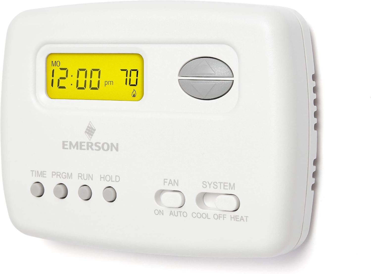 Emerson 1F78-151 Single-Stage Programmable Digital Thermostat, 5-2 Day