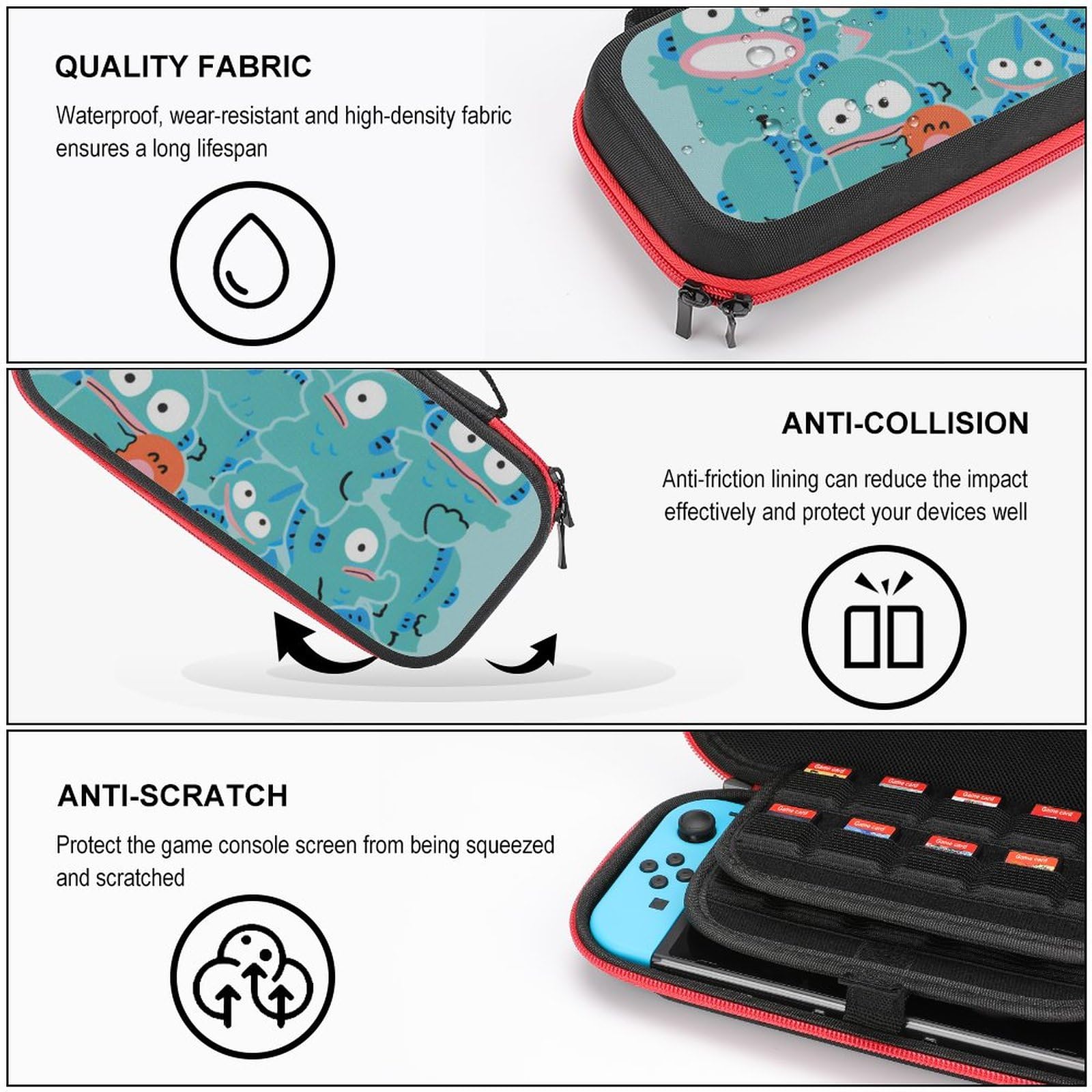 Amazon.co.jp: Switch ケース ハンギョドン Switch OLEDケース 有機EL