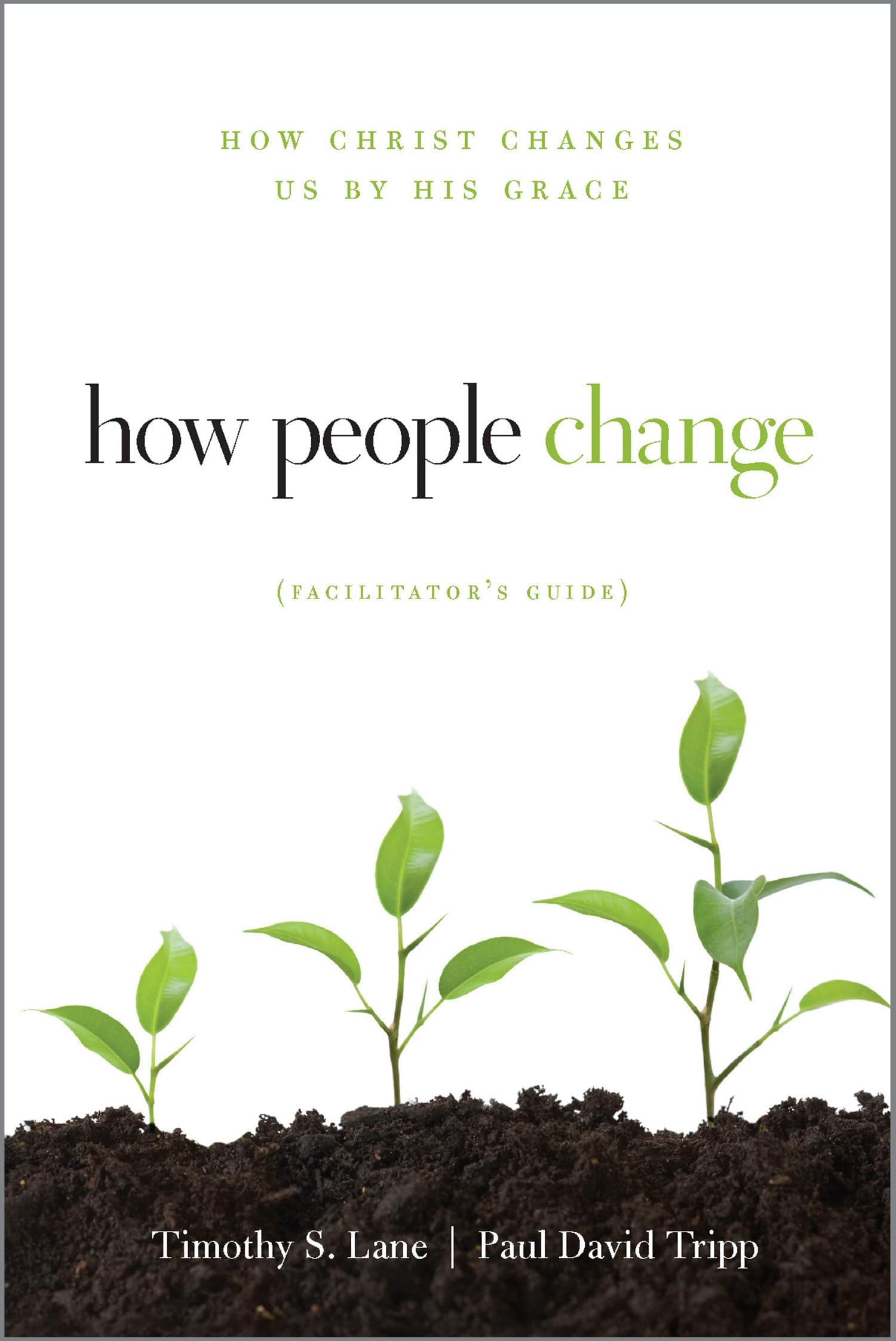 How People Change Facilitator's Guide: How Christ Changes Us by His Grace (Changing Hearts, Changing Lives)