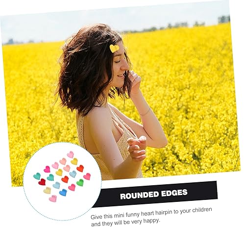 Miniatura 3 de FOMIYES 40 piezas de pinzas de amor, pasadores de tortuga, pasadores para el cabello, pasador francés, pinza de mandíbula de pulpo, pasador de pelo,
