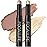 FOCALLURE 2 Pcs Cream Eyeshadow Stick,Brightener Eyeshadow Pencil Crayon,Highlighter Eye Shadow Stick Sets with Crease-proof Formula,Long Lasting Waterproof Eye Shadow Make Up,Money Glory