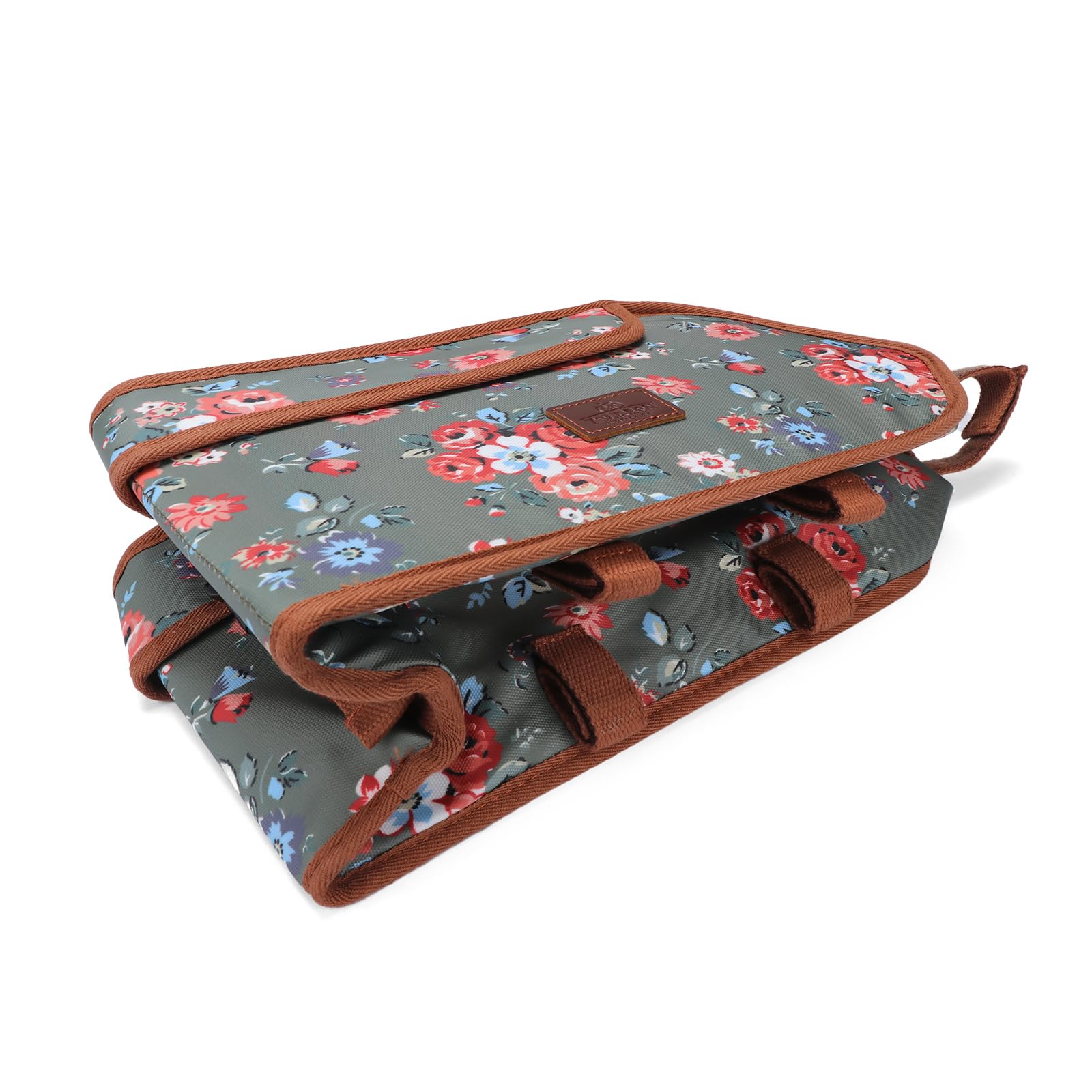 Sacoche de vélo en Toile imperméable pour Porte-Bagages arrière de vélo, Sac Isotherme pour Transporter des Aliments à emporter, boîte de Livraison de Nourriture Verte