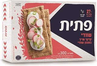 Patit Swedish Cereal Cracker Flake Snack by Telma Kosher Israel 300g
