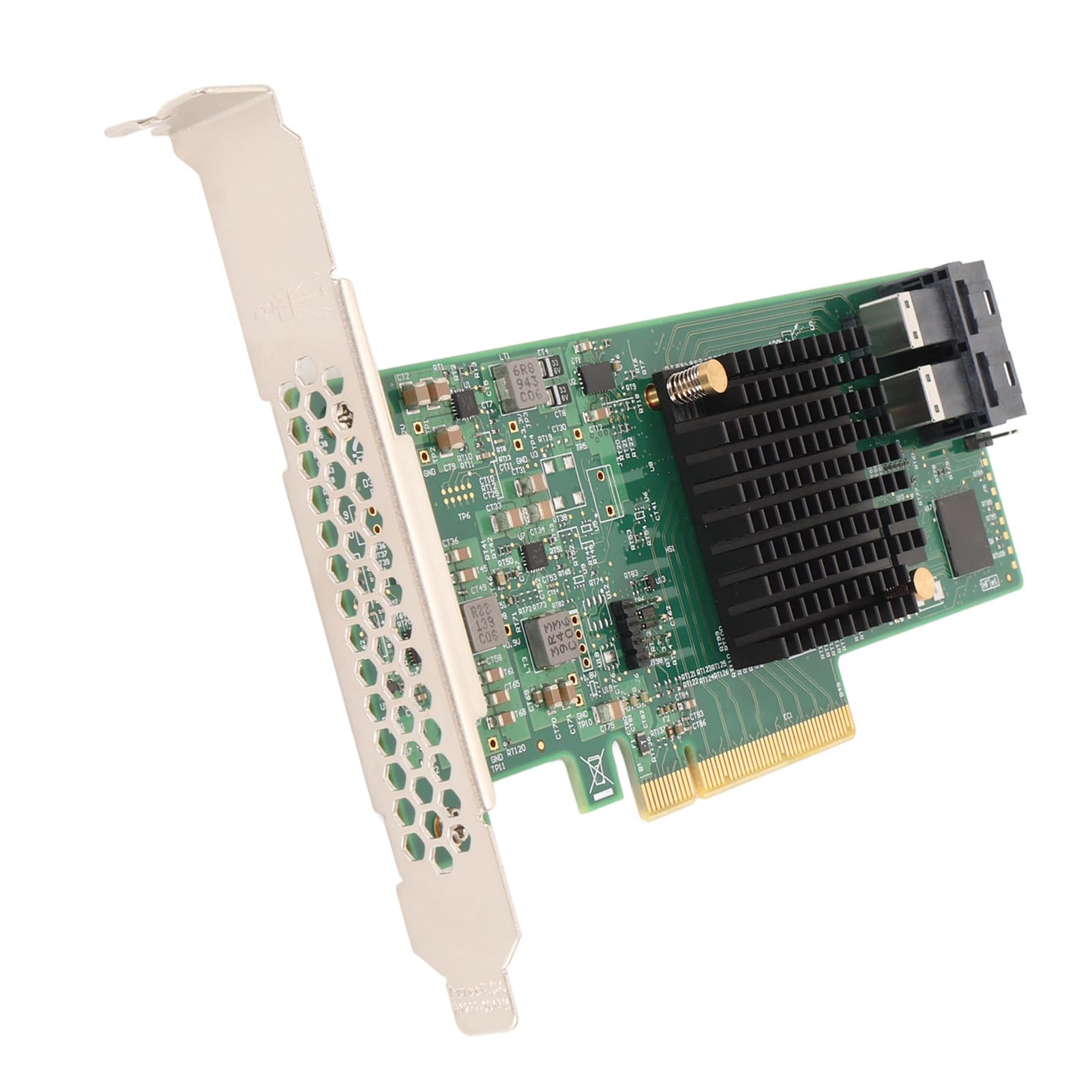 Bewinner Scheda Controller 12Gbps PCIe 3.0 X8 Mini SAS HD SFF8643