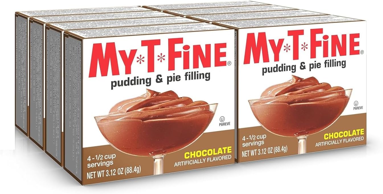 My T Fine Pudding, Chocolate, 3.125Ounce (Pack of 12