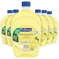 Vista 5 de Softsoap Repuesto de jabón líquido para manos, cítrico refrescante con aroma a limón, 32 onzas líquidas