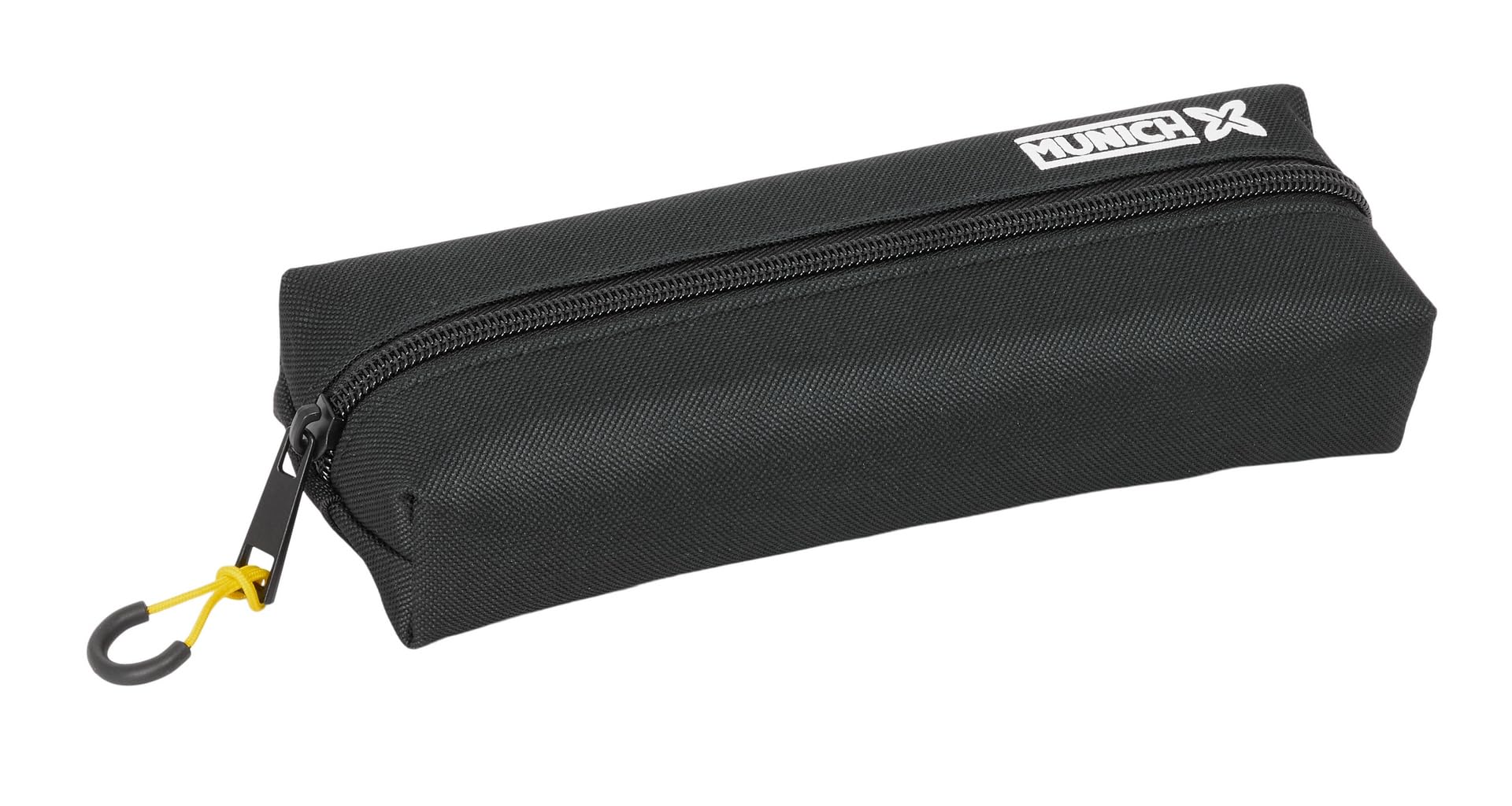 Safta MUNICH TOPO - Rectangular Children's Pencil Case, Children's Pencil Case, Ideal for School Age Children, Comfortable and Versatile, Quality and Resistance, 22 x 7 x 40 cm, Black/White, M, Casual