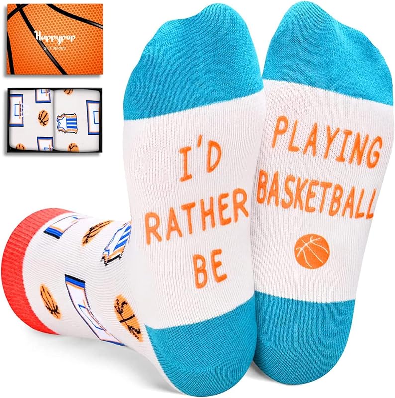 Regalos para niños y niñas: medias de baloncesto, béisbol, hockey, fútbol y softbol.