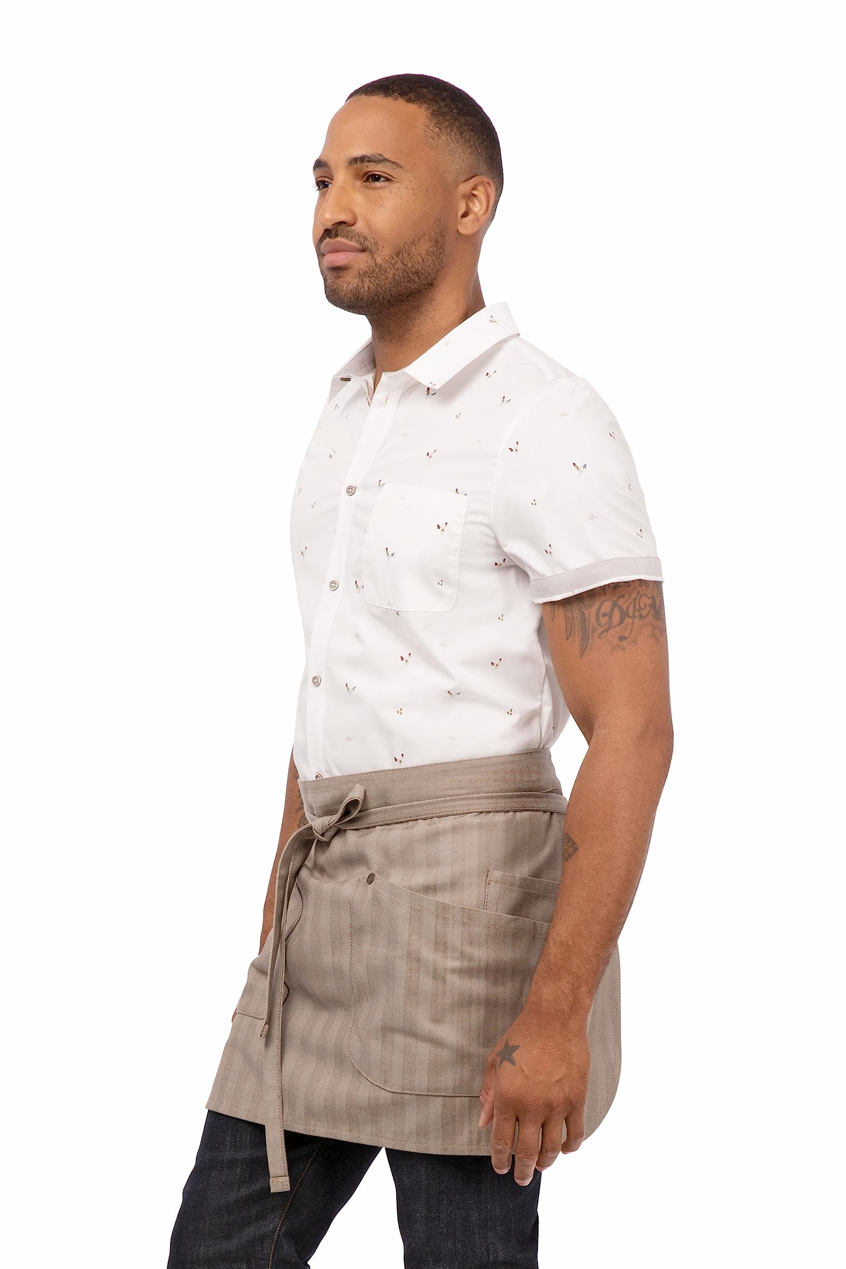 Chef Works Seattle Half Bistro Apron Grembiuli Unisex - Adulto (Pacco da 1)