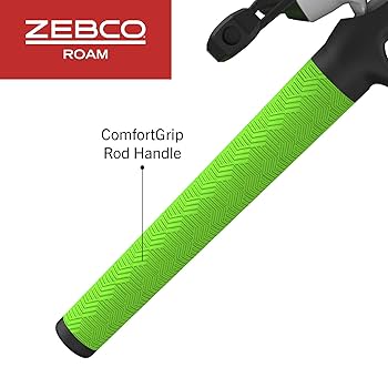 Amazon.co.jp: Zebco Roam スピンキャストリール 伸縮式釣り竿