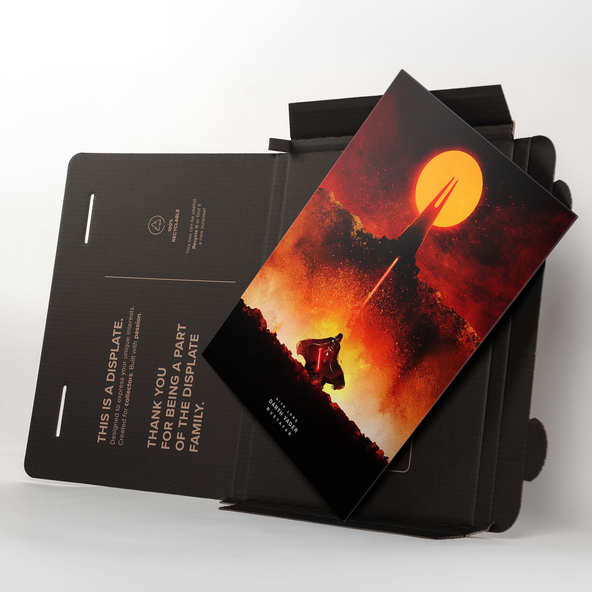 スター ウォーズ DISPLATE メタリック ポスター ( #8764 ) The Dark
