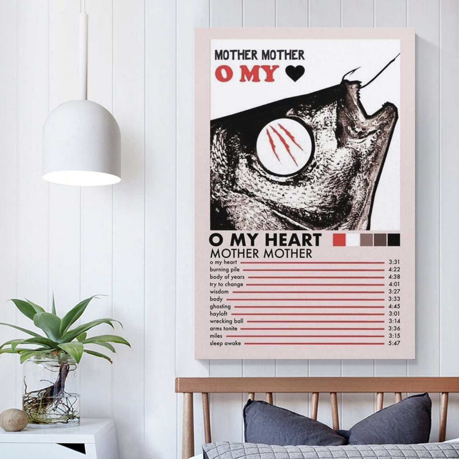 Amazon.com: RoyalLuxury Mother Mother O My Heart 3 Canvas Poster