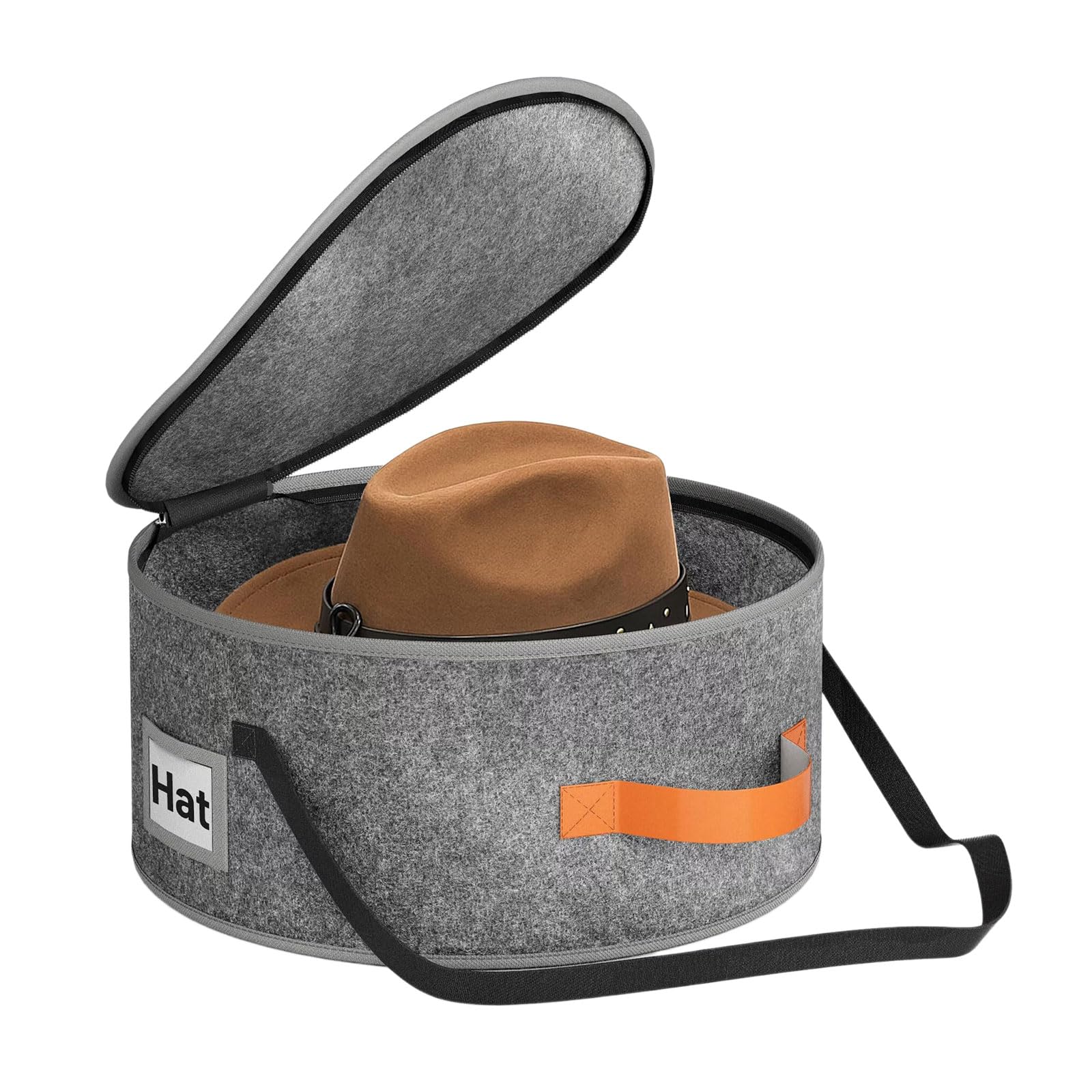 Zeiwohndc Hat Preserver Bag Built From Robust Felt Retains Form and Condition of Your Caps for Hat Lovers