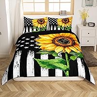 Vista 32 de Juego de funda de edredón de lobo blanco, lobos y parejas, juegos de ropa de cama de animales de safari para niños, niñas, familia de lobos, vida