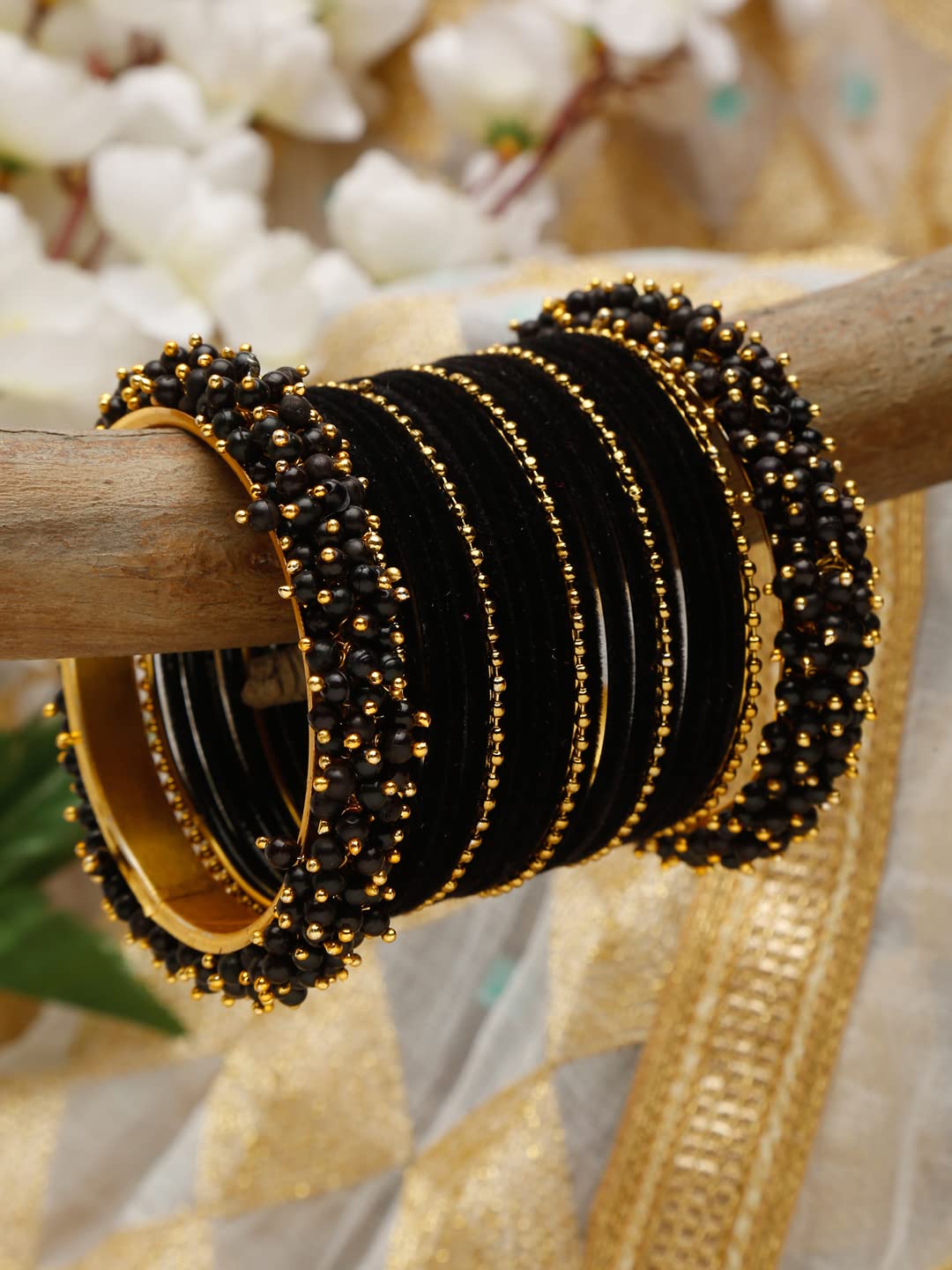 Plated Set of 23 Stylish Traditional Bangles