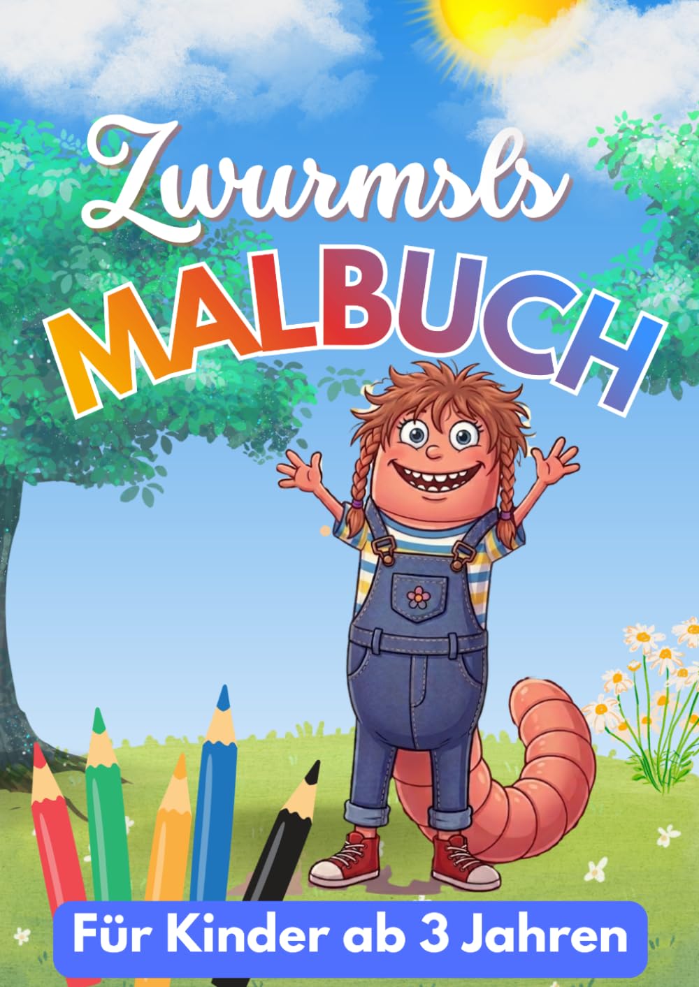 Zwurmsls Malbuch: Jede Seite steckt voller Abenteuer