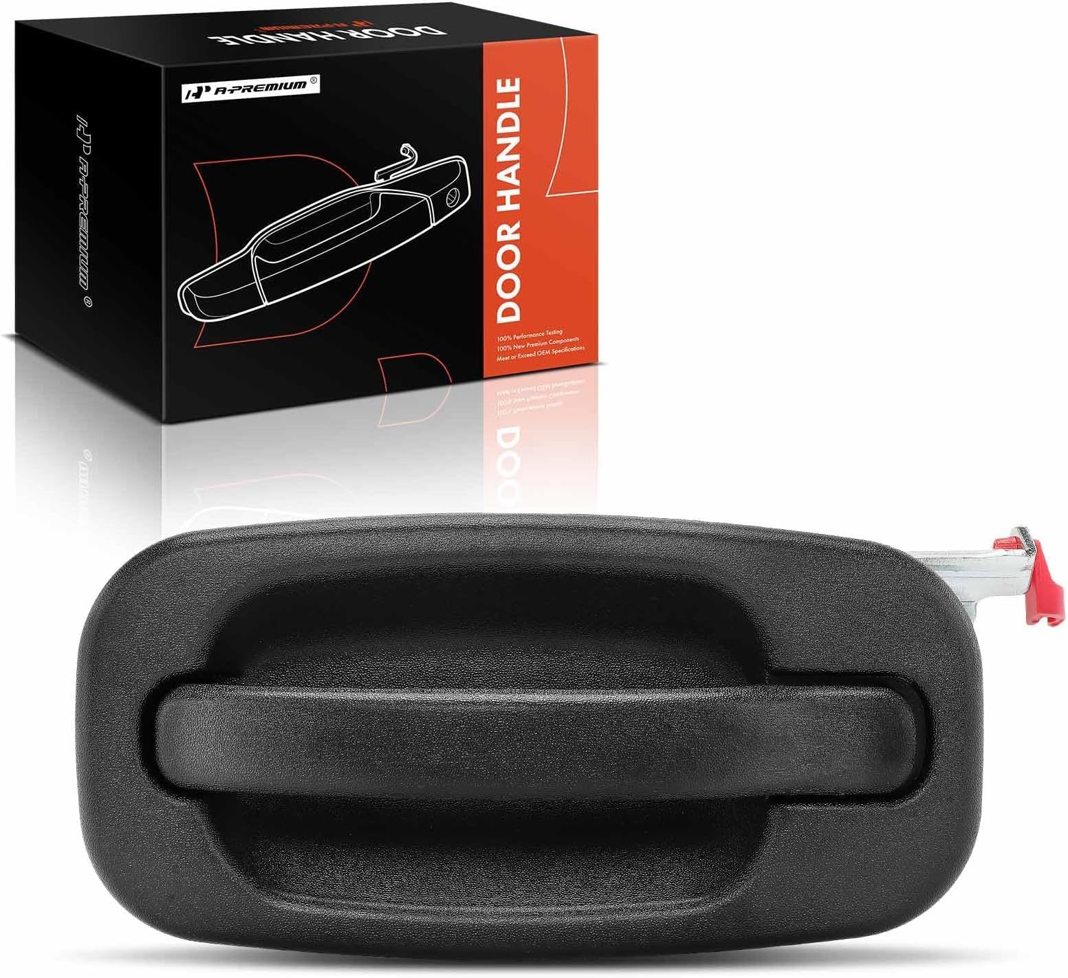 A-Premium - Rear Left Driver Side Exterior Door Handle - Compatible with Chevy Silverado 1500 2500 3500, Tahoe, Avalanche, Suburban & GMC Sierra, Yukon & Cadillac - 2000-2007 - Replace# 15721571