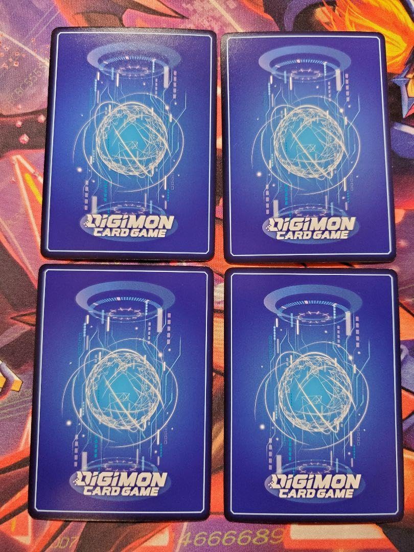 Amazon.co.jp: デジモンカード ルーチェモン EX6 パラレル 4枚セット