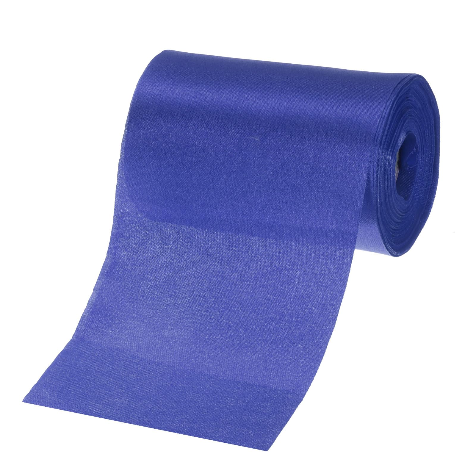 Ruban de satin bleu vif 10,2cm coupe cérémonie chemin de table mariage