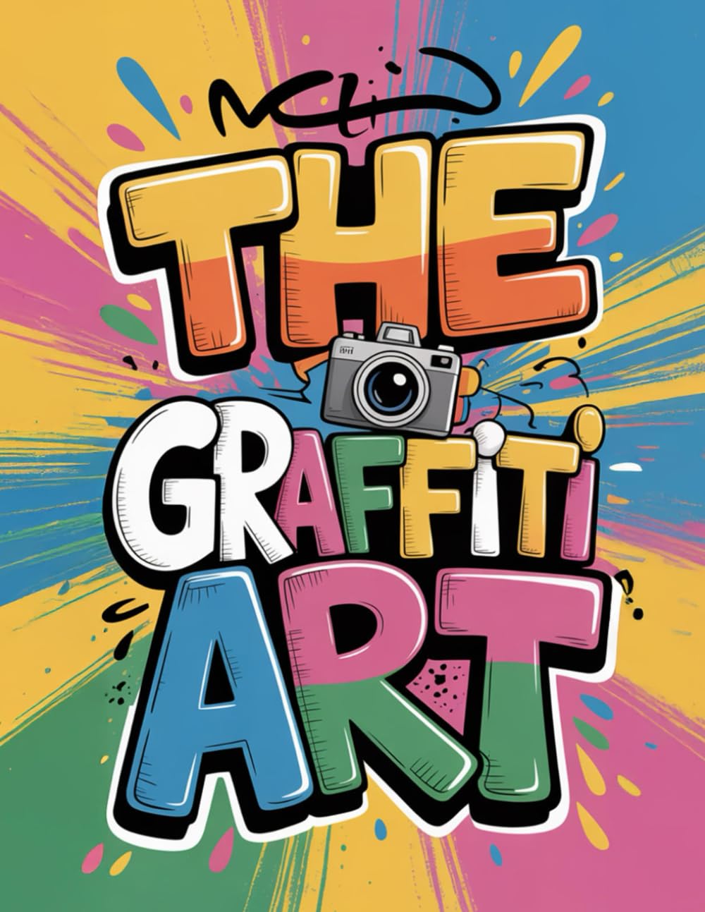 Urban Graffiti Coloring Book (Vol.1): A Creative Street Art Collection for Teens and Adults: Express Your Creativity with Bold Graffiti Letters, Street Characters, and Urban Art Designs