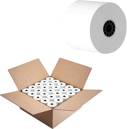 Miniatura 2 de Papel térmico de 1 capa de 2-14 x 230 pies (50 rollos) sin BPA para caja registradora Sharp 01PU, 01PU, ER-A520, ER-A530, UP-700, XE-A201, XE-A202,