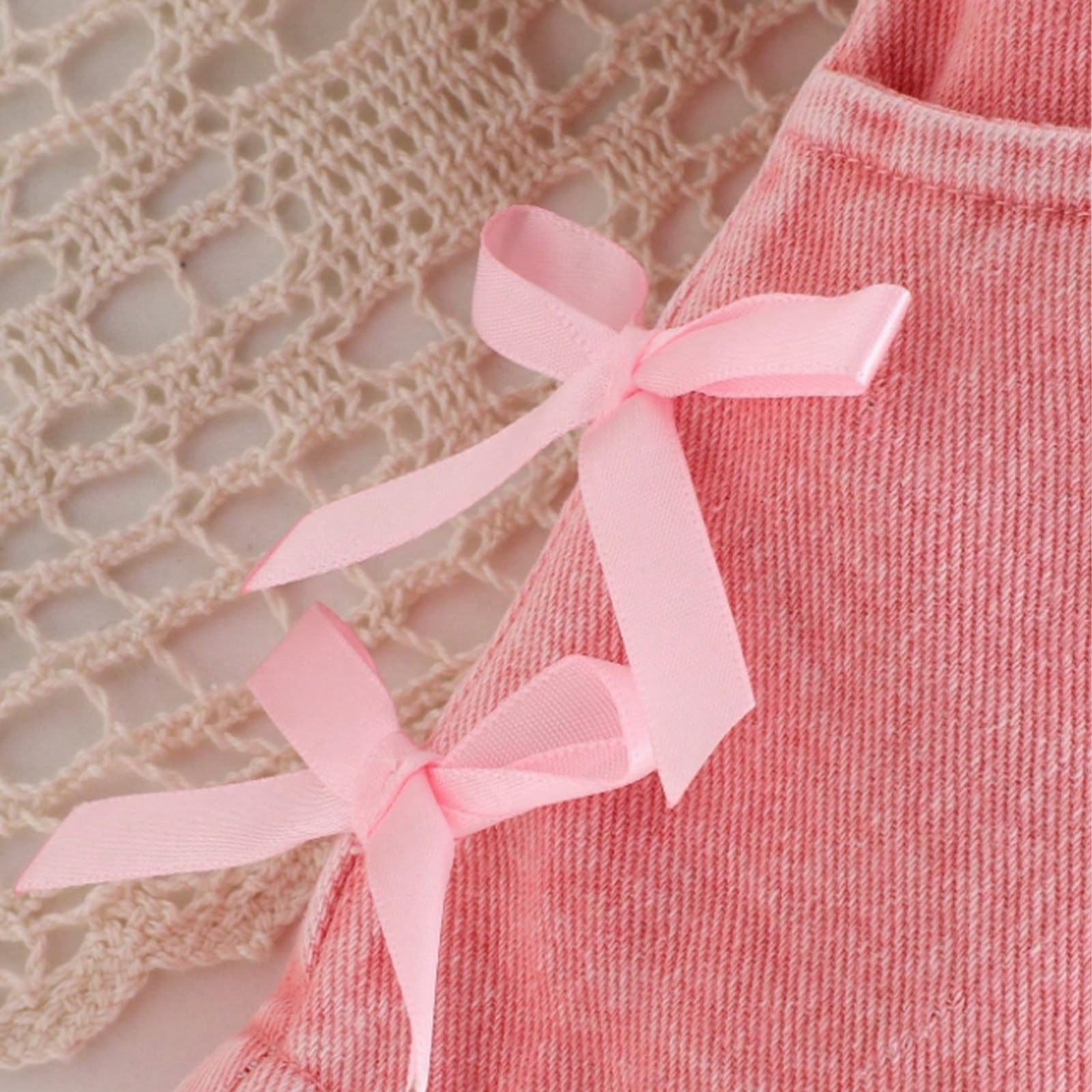 Ropa para Niña Recién Nacida Top Camisa de Sin Mangas y Pantalones Cortos Vaqueros Conjunto Traje de Verano para Bebé — view 6