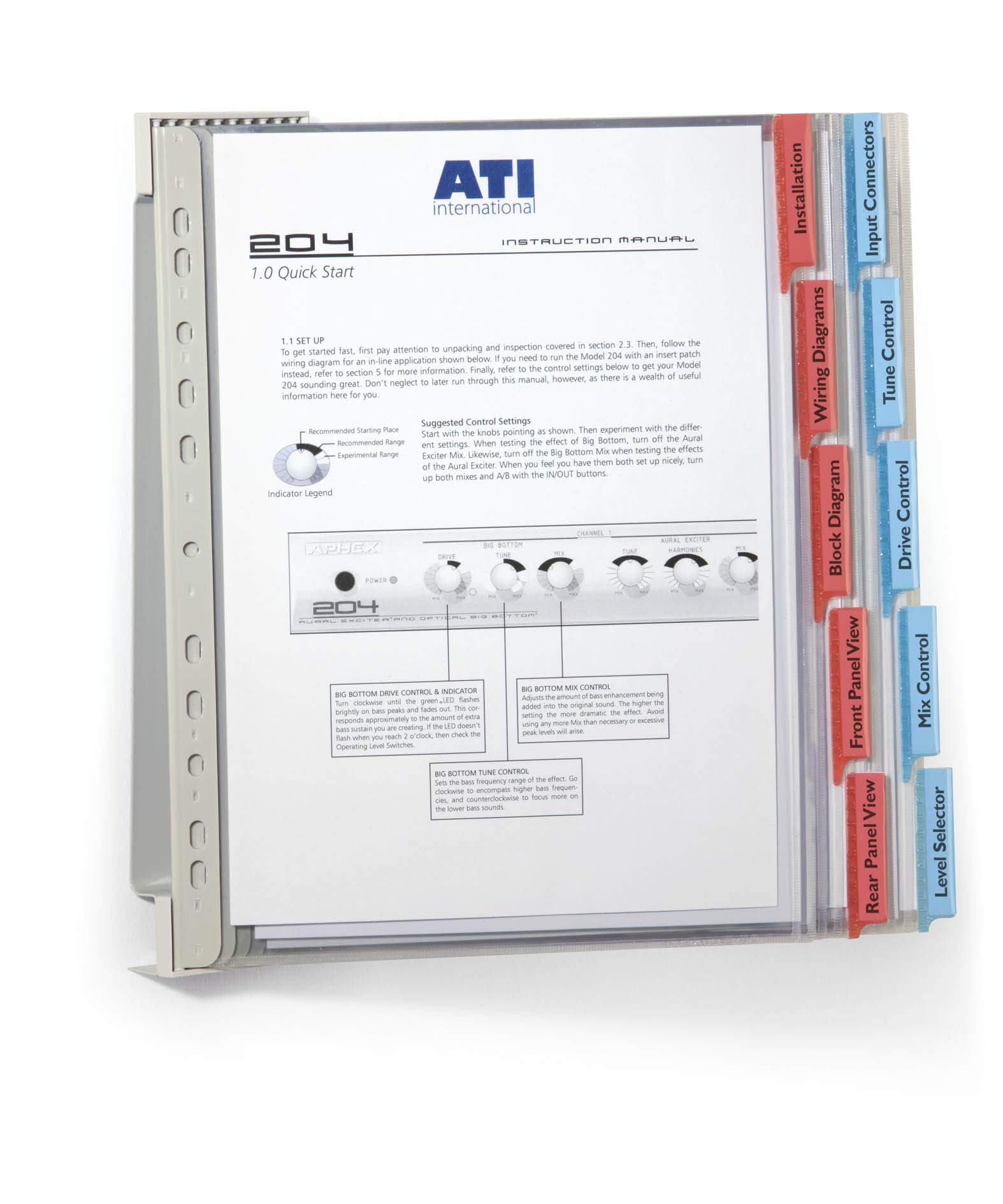 Durable 569100 Function Wall Support Métallique Mural 10 Pochettes pour Consultation et Présentation Documents A4 5 Rouge/5 Bleu