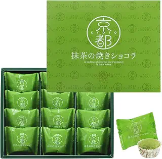 コロンバン 京都抹茶の焼きショコラ ギフト お菓子 詰め合わせ 個包装 プレゼント 土産 抹茶 焼きショコラ 12個入り