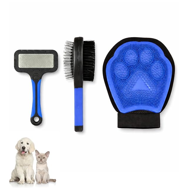 PARENCE. Kit de peluquería de 3 piezas para perros y gatos