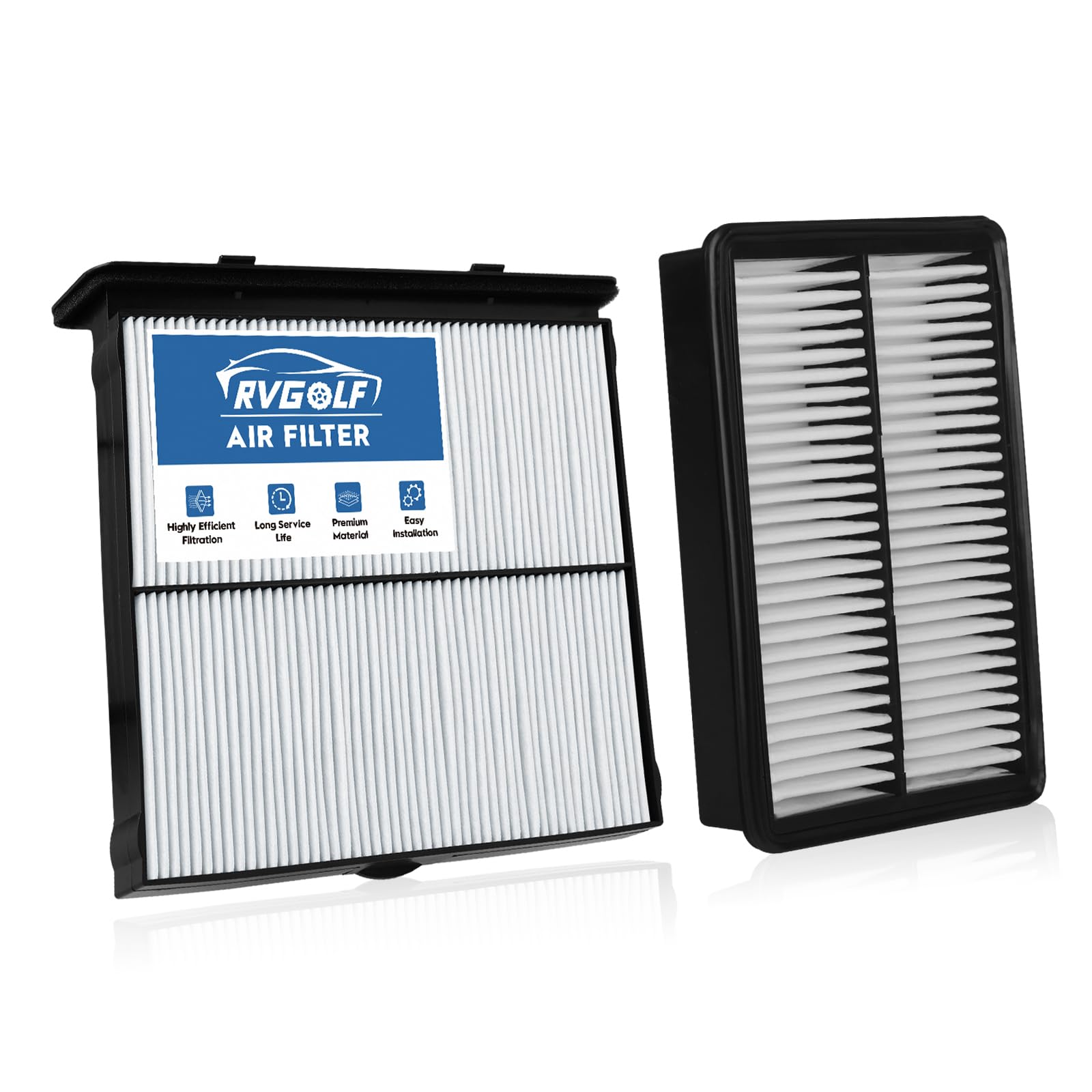 Photo 1 of RVgolf Engine+Cabin Air Filters Fit 2019-2026 Mazda 3, 2019-2026 CX-30 CX30, 2023-2026 CX-50 CX50 (CX-50 Not For Hybrid) AC Filter for Automotive Replacement Accessories BDTS61J6X PAH9-13-3A0A