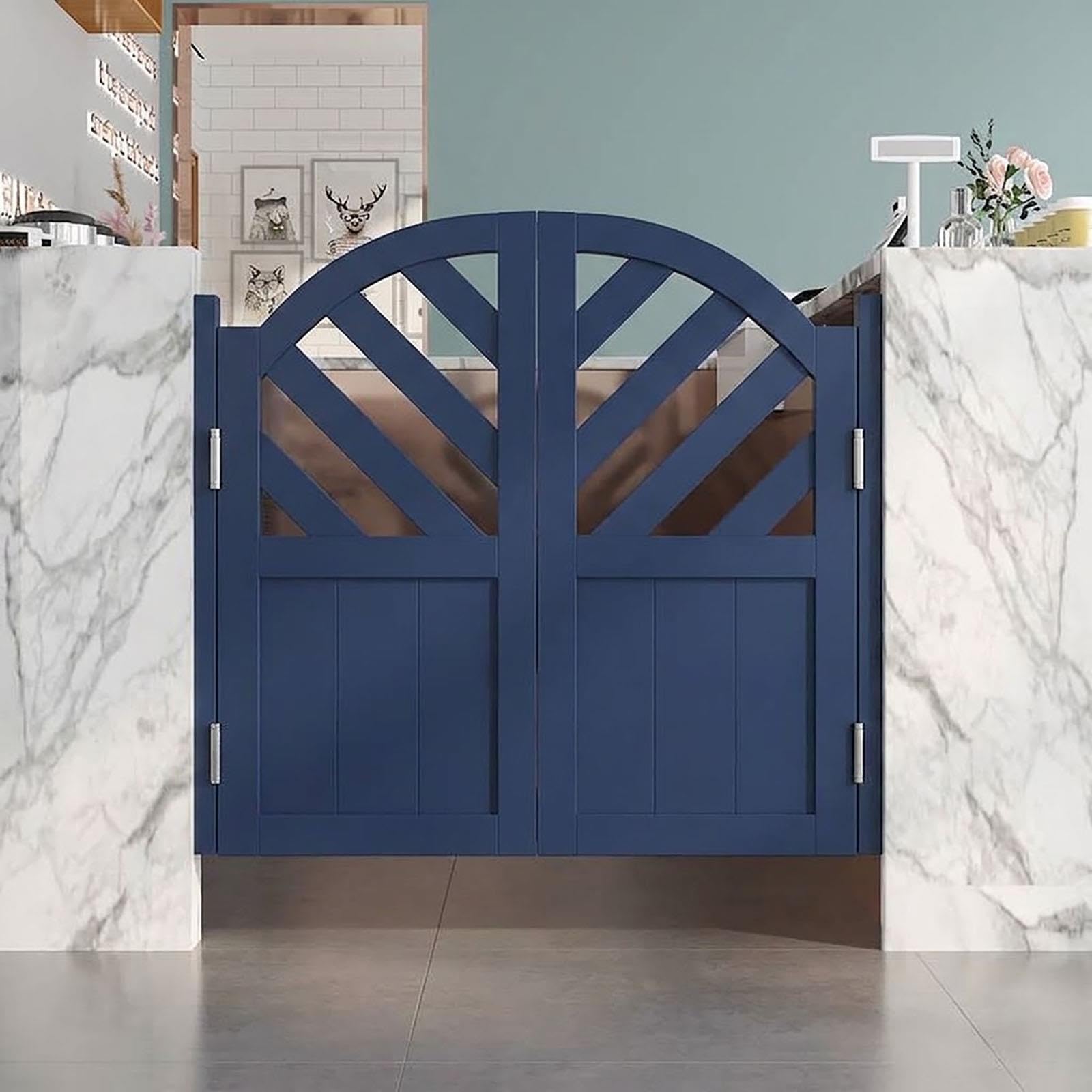 Puerta de Batientes de Salón Puerta Abatible de Madera Maciza para Interior