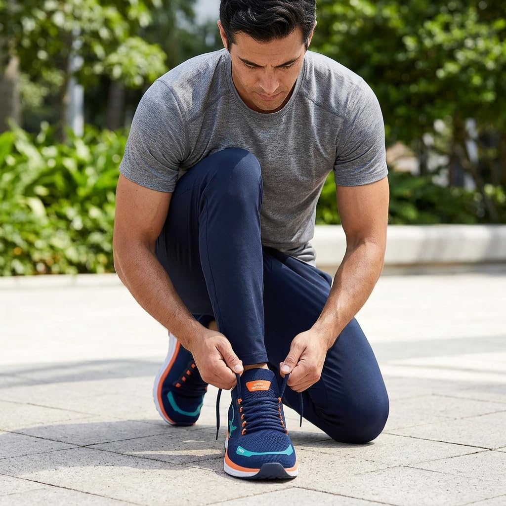 GDEFY Men's MATeeM Cross-Trainer - Hybrid VersoShock Performance Proven Pain Relief Shoes with Support
