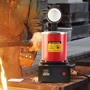 Amazon.co.jp: 電気溶解炉 デジタル金属熔融炉 1500℃110V