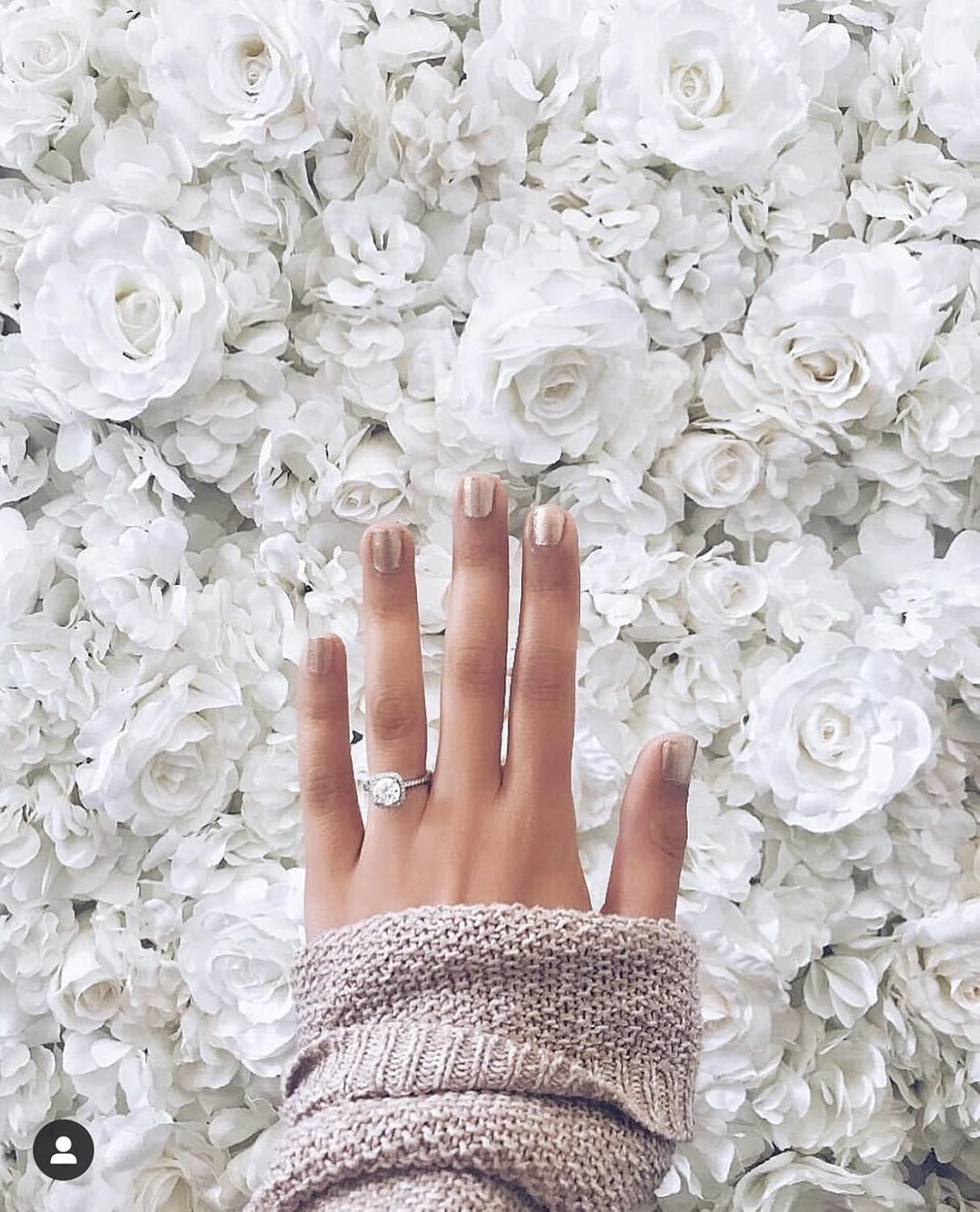 Flower Panels for Flower Wall (6 Pack) 24 Inch by 16 Inch Each | Flower Wall, Backdrop, Weddings, Event Decor, Bridal & Baby Shower, and Photography Décor (White)