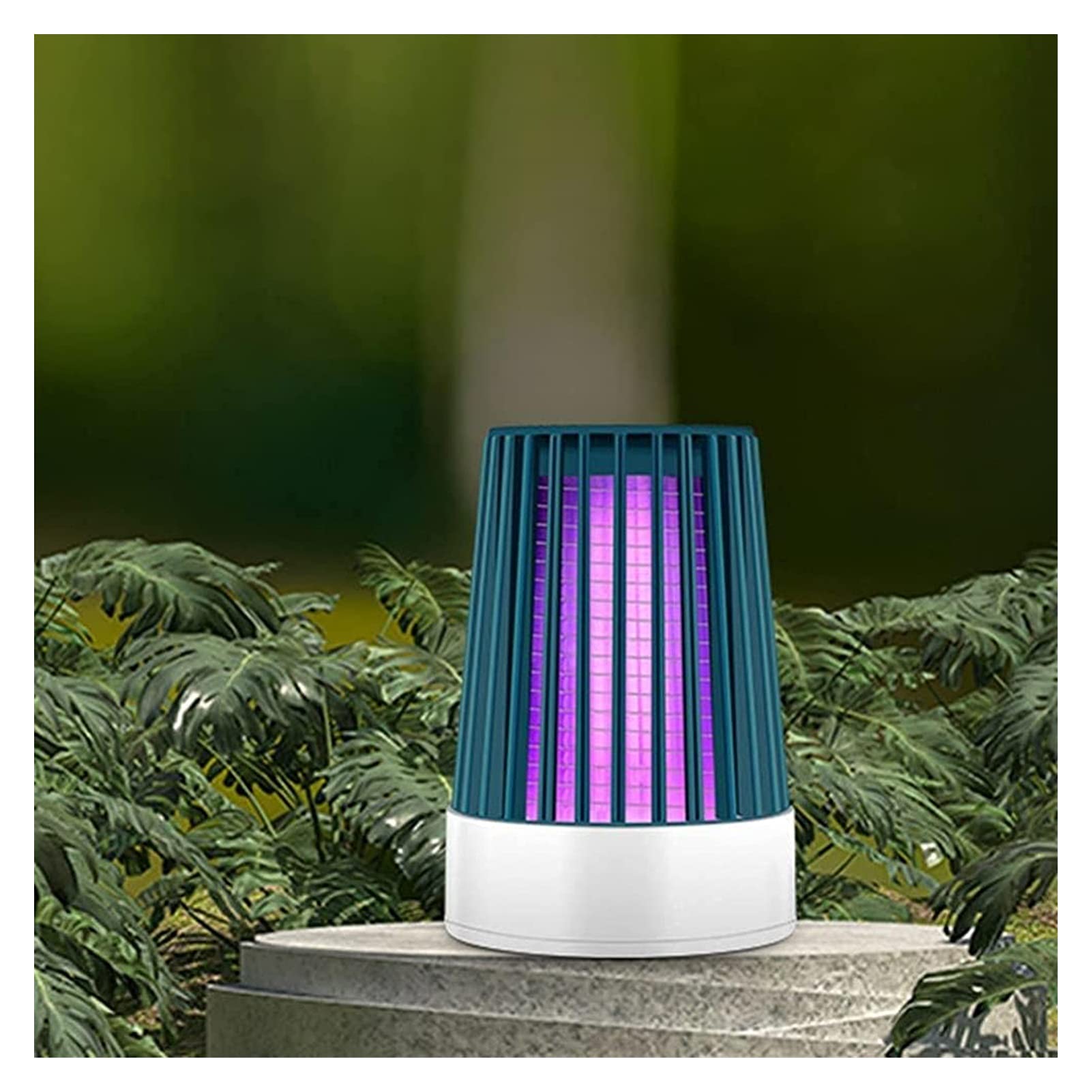 Luz LED para Matar Mosquitos, fotocatalizador USB, Trampa eléctrica para Insectos, Control de Silencio, lámpara para Matar Mosquitos para el hogar y el jardín, Repelente de Insectos (Color: A)