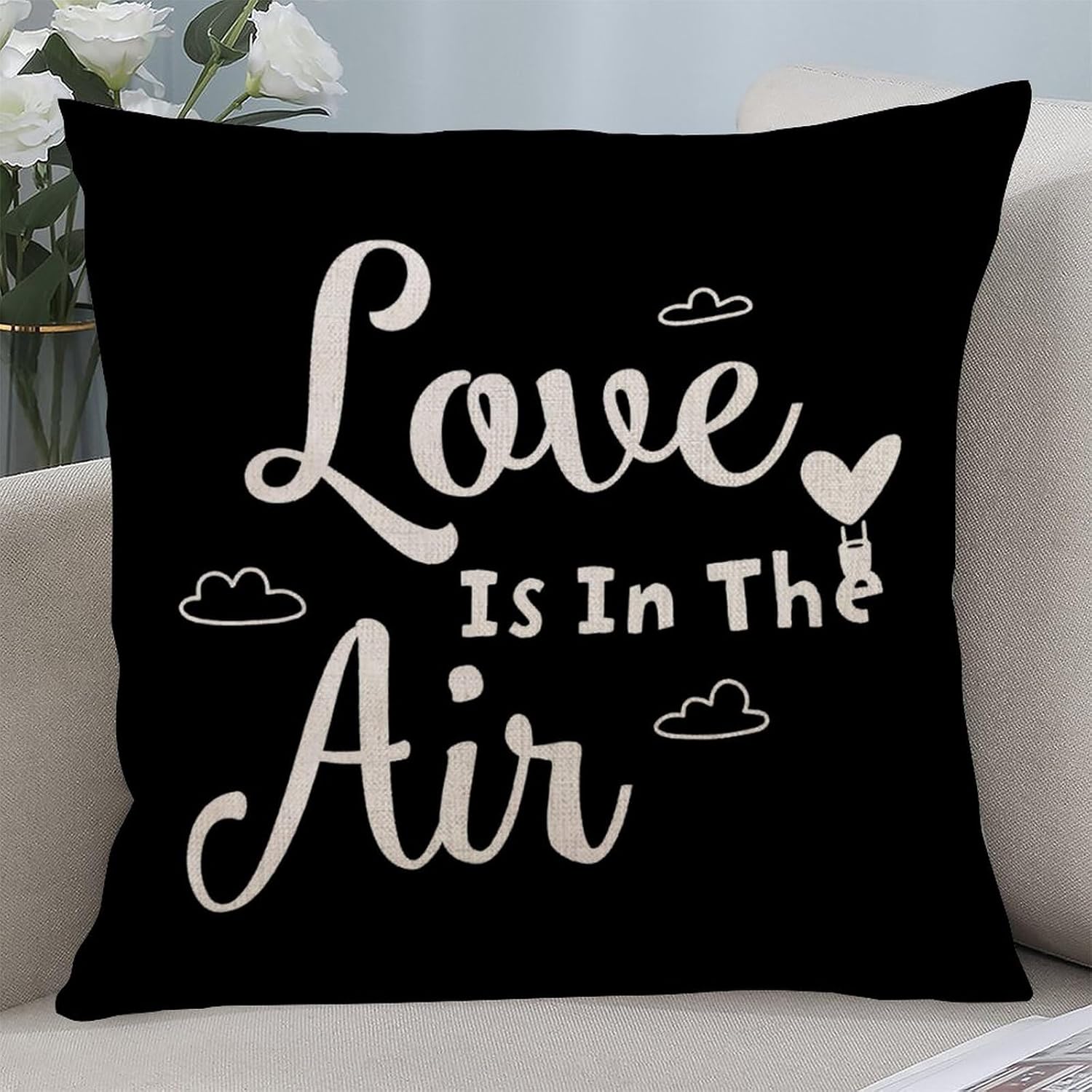 UTF4C Inspirational Quote Throw Cushion Covers 18""X18