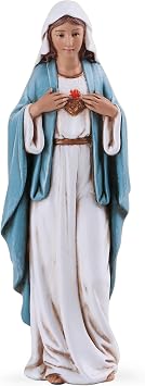 Joseph Studio Renaissance The Immaculate Heart of Mary Religious Figurine 46474