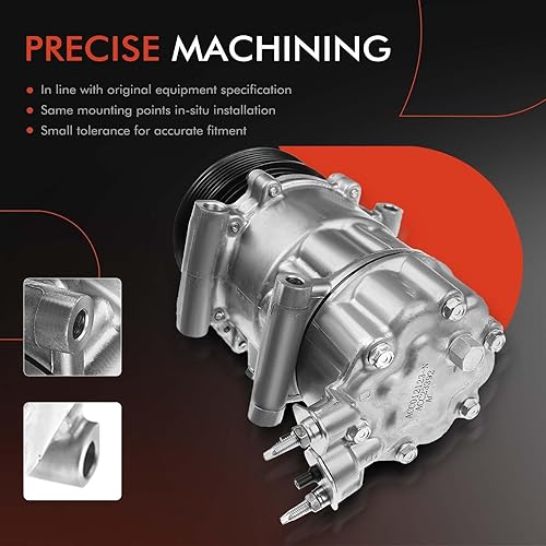 Miniatura 5 de A-Premium Compresor de aire acondicionado con embrague compatible con Mini Cooper 2007-2016, Cooper Paceman 2013-2016, Cooper Countryman 2011-2016