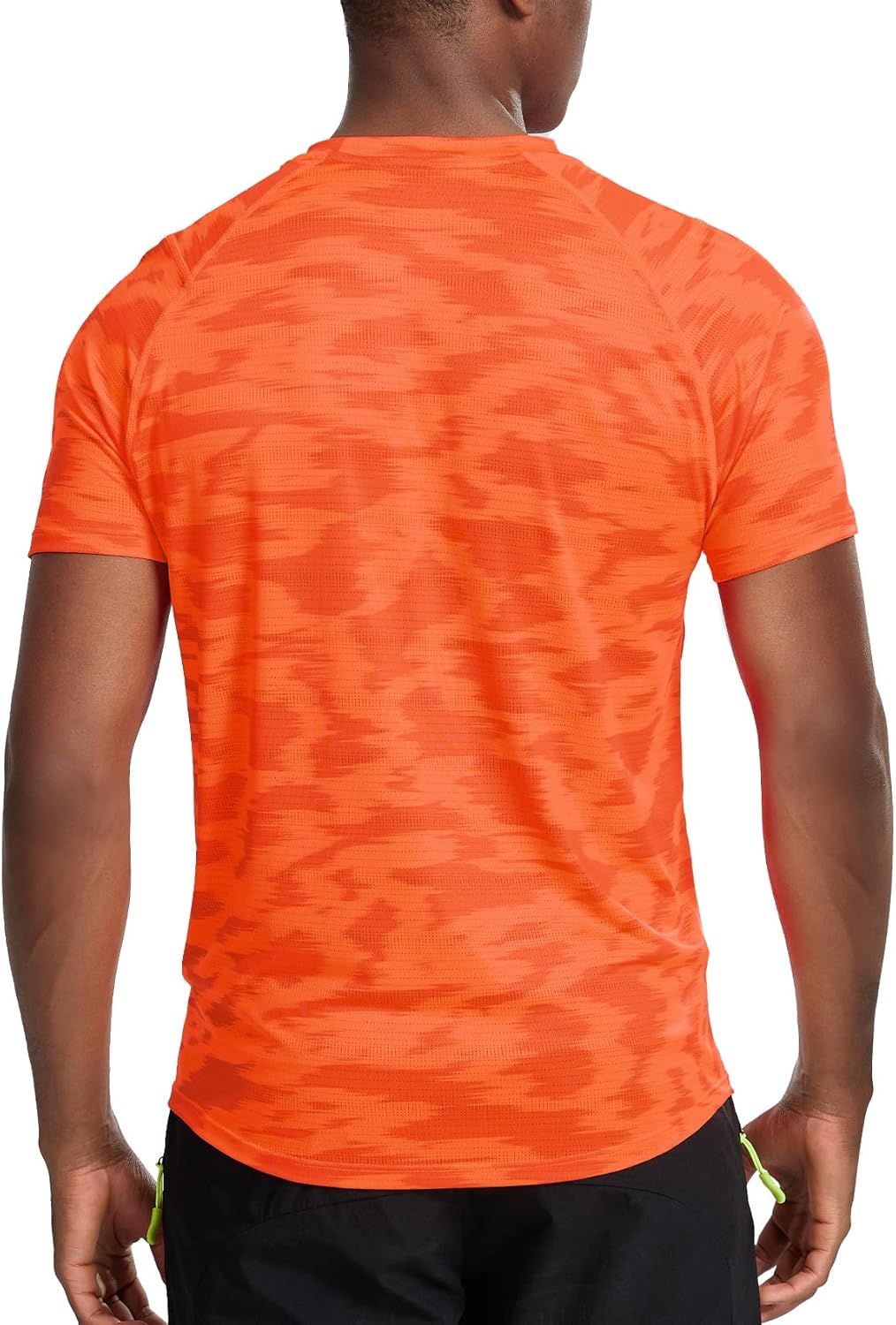 Zengjo Mens Workout Shirts Quick Dry Short Sleeve Athletic Running Gym T Shirt - Image 5