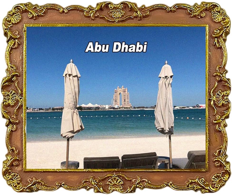 Abu Dhabi United Arab Emirates Tourist Souvenir Refrigerator Magnet Fridge Decorations Magnet