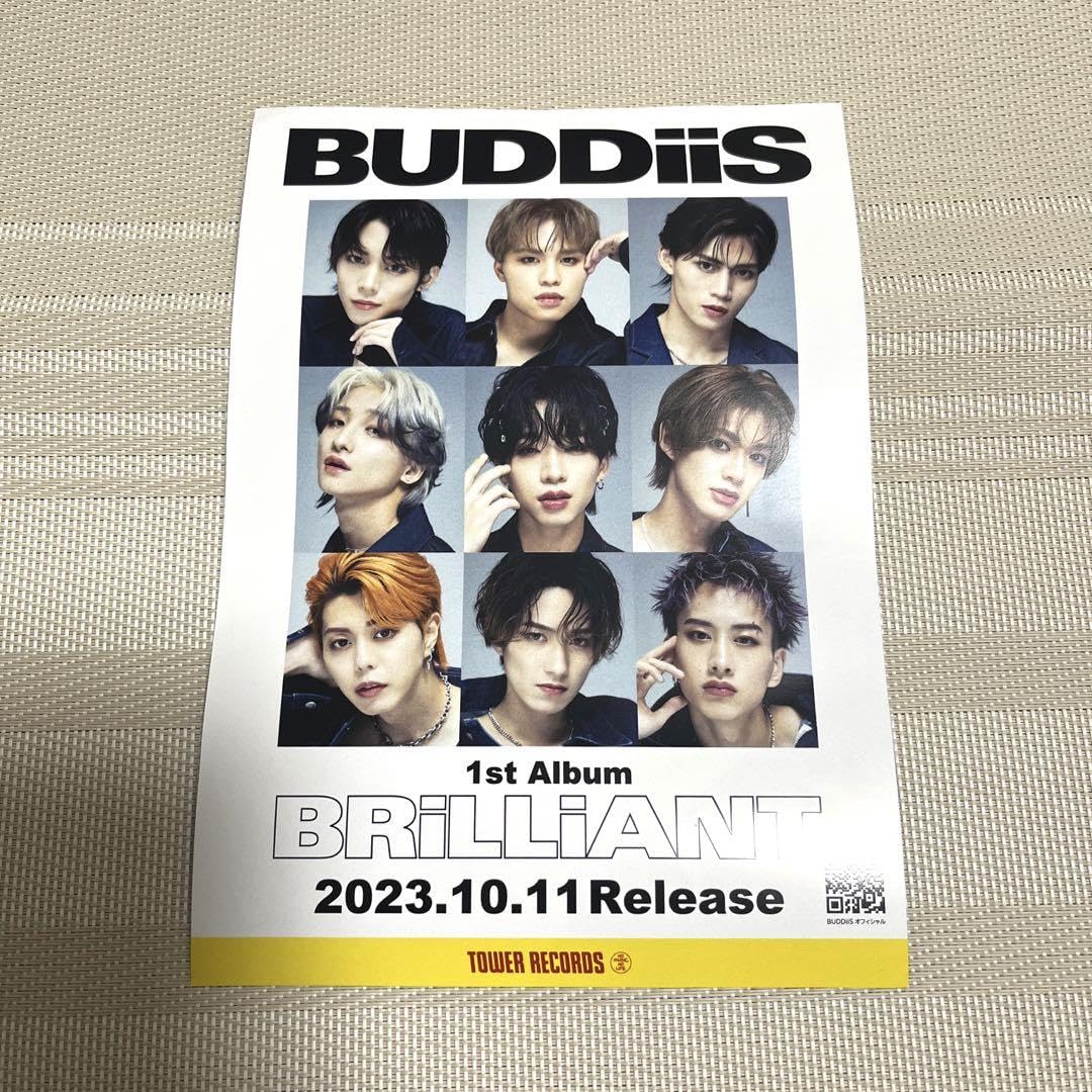 BUDDiiS フライヤー 12枚セット フルコンプ タワーレコード限定特典 BUDDiiS×タワーレコード フライヤー 【公式通販】